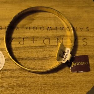 Gold Tone Bangle Bracelet